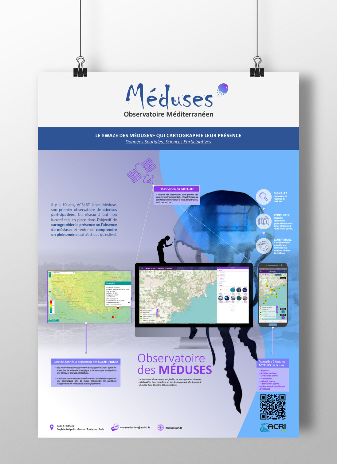 Méduse, u projet graphique pour vulgarisation de la science